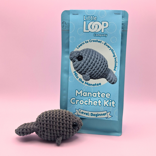 Manatee Crochet Kit
