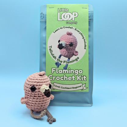 Flamingo Crochet Kit