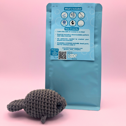 Manatee Crochet Kit