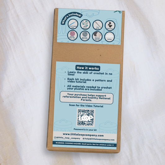 Rowan the Possum Crochet Kit