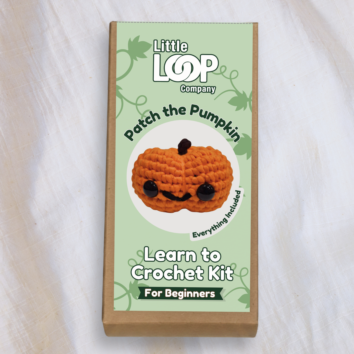 Patch the Pumpkin - DIY Crochet Kit