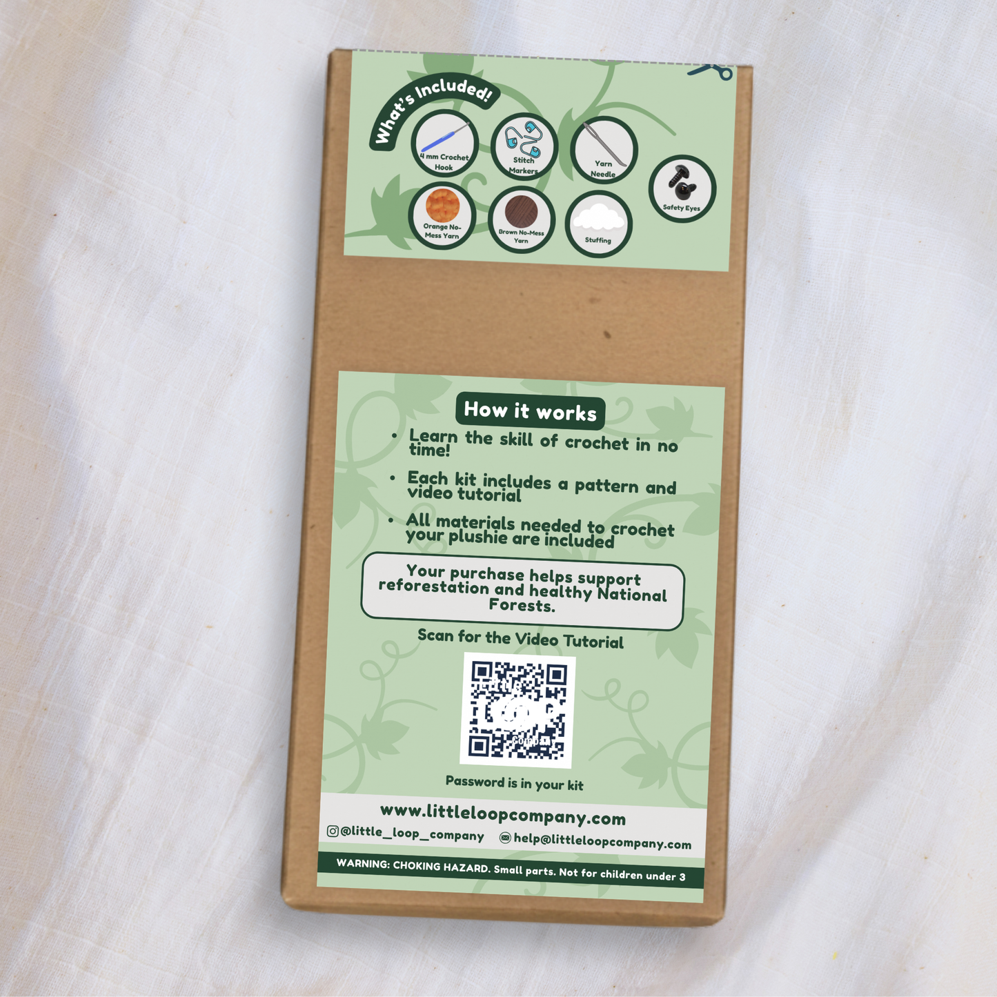 Patch the Pumpkin - DIY Crochet Kit