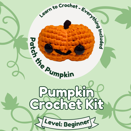 Patch the Pumpkin - DIY Crochet Kit