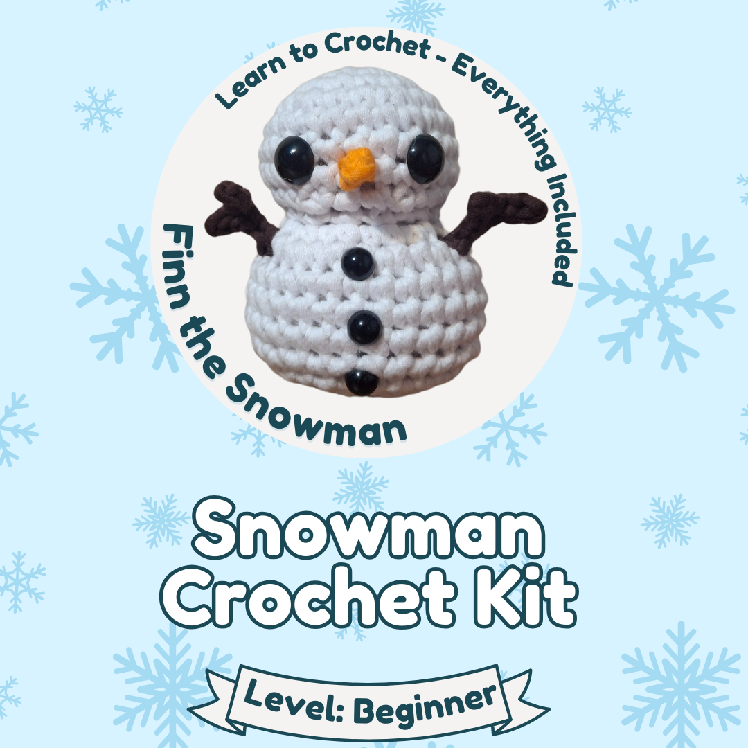 Snowman Crochet Kit