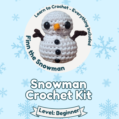 Snowman Crochet Kit