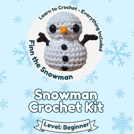 Snowman Crochet Kit