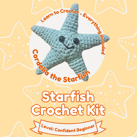 Starfish Crochet Kit