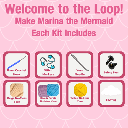 Mermaid Crochet Kit