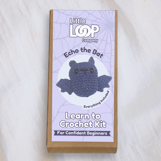 Echo the Bat Crochet Kit | Confident Beginner Crochet Kit | Supports Forest Convervation