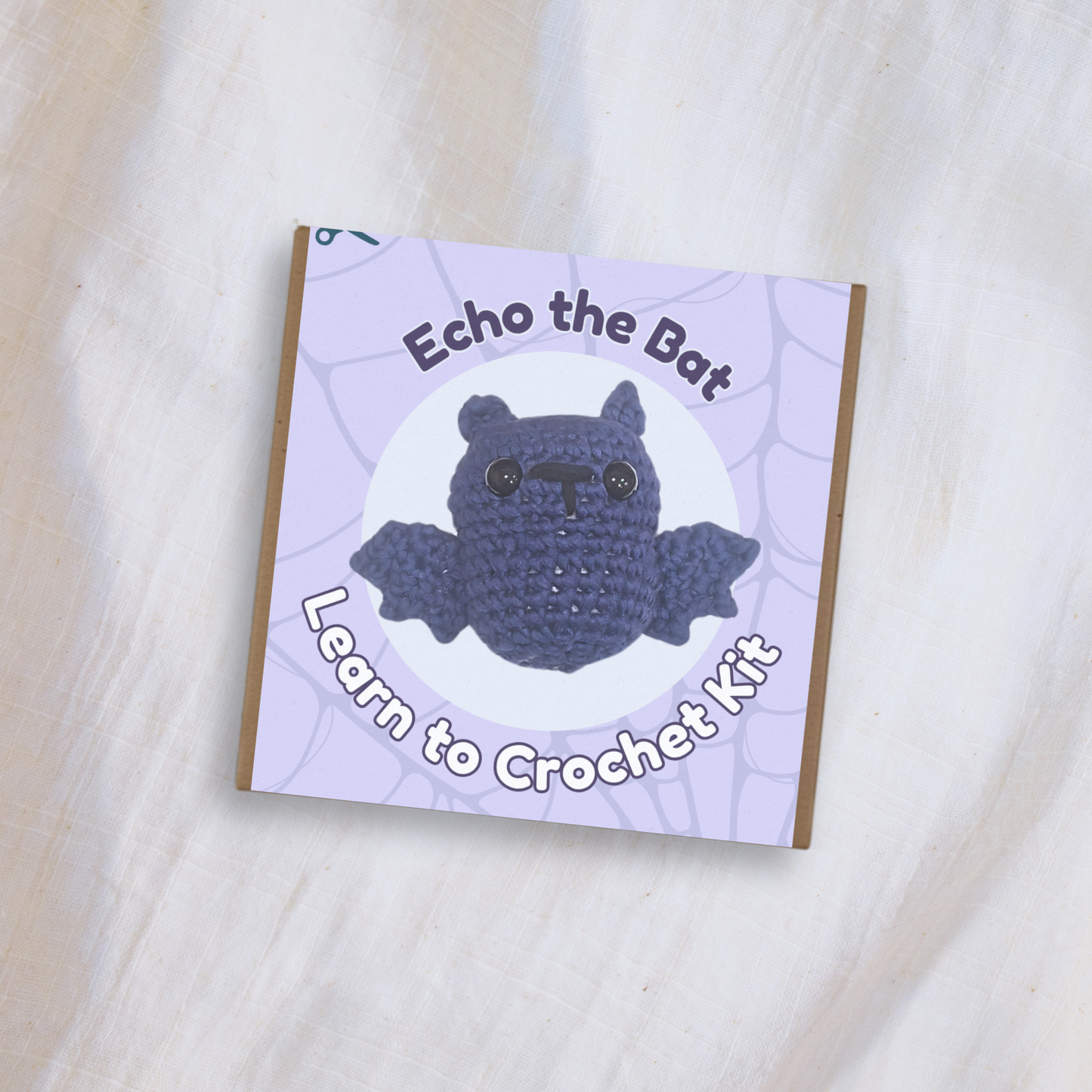 Echo the Bat Crochet Kit | Confident Beginner Crochet Kit | Supports Forest Convervation
