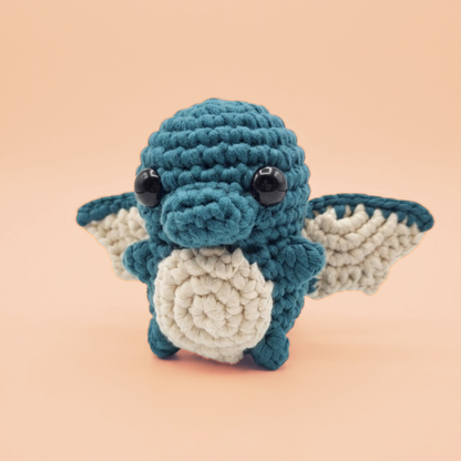 Ember the Dragon Crochet Kit | Confident Beginner Crochet Kit | Supports Children’s Health