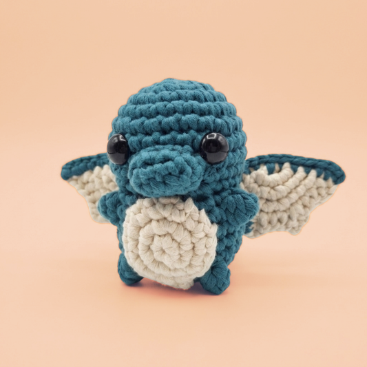 Ember the Dragon Crochet Kit | Confident Beginner Crochet Kit | Supports Children’s Health
