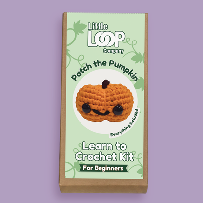 Patch the Pumpkin | Beginner Crochet Kit | Supports Forest Conservation