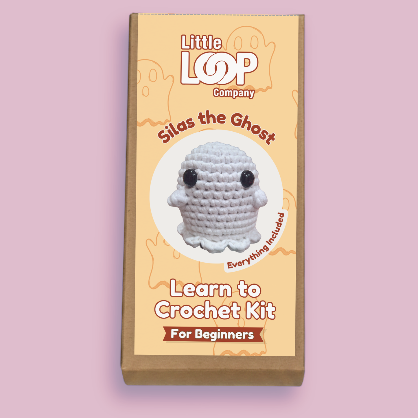 Silas the Ghost| Beginner Crochet Kit | Supports Forest Conservation