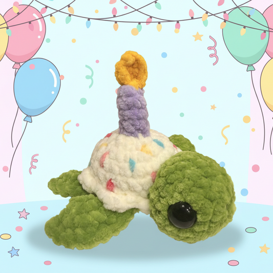 LIMITED EDITION BIRTHDAY Oliver the Sea Turtle Plush | Every Plush Helps Protect Sea Turtles