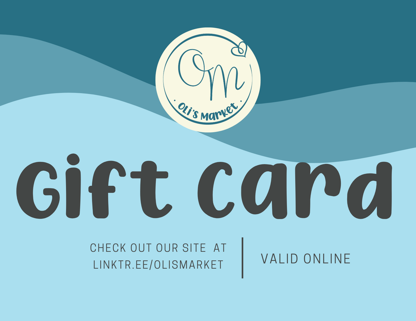 Oli's Market Gift Card